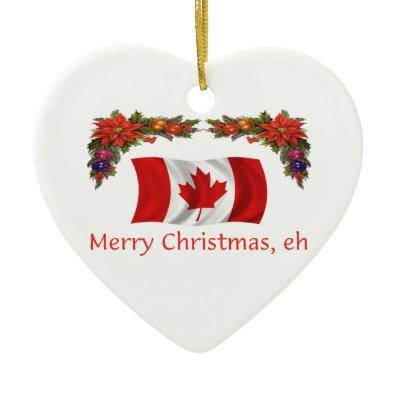 Canada Christmas Christmas Ornaments