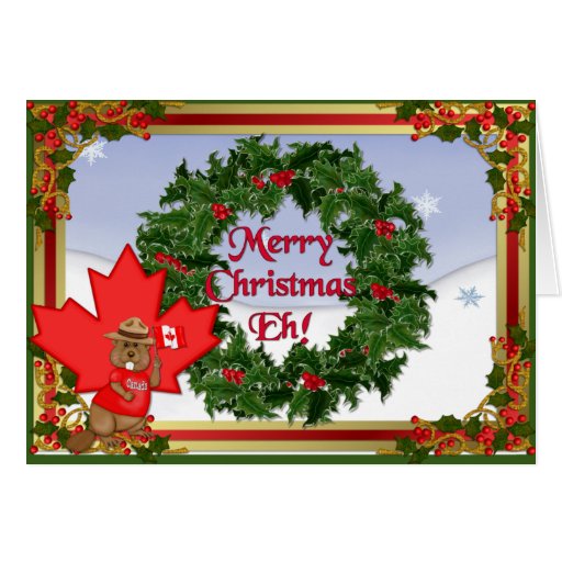 Canada Christmas Greeting Card | Zazzle