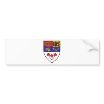 Canada coat of arms bumper stickers