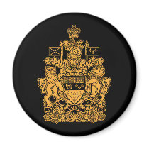 Canada Coat of Arms - Canada Crest Fridge Magnet
