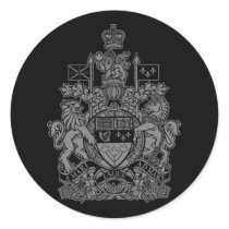 Canada Coat of Arms - Canada Crest stickers by strk3 Canada Coat of Arms - Canada Crest stickers