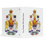 Canada Coat of Arms detail binders