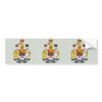Canada Coat of Arms detail Bumper Stickers