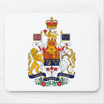 Canada Coat of Arms Mousepad by FlagTshirts Canada Coat of Arms Mousepad