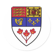 Canada coat of arms stickers by demavin Canada coat of arms stickers