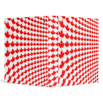 Canada Curved Maple Leaves Binders