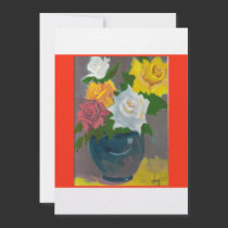 Canada Day Floral Invitation