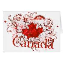 Canada Day Grungy Urban cards by jamiecreates1 Canada Day Grungy Urban cards