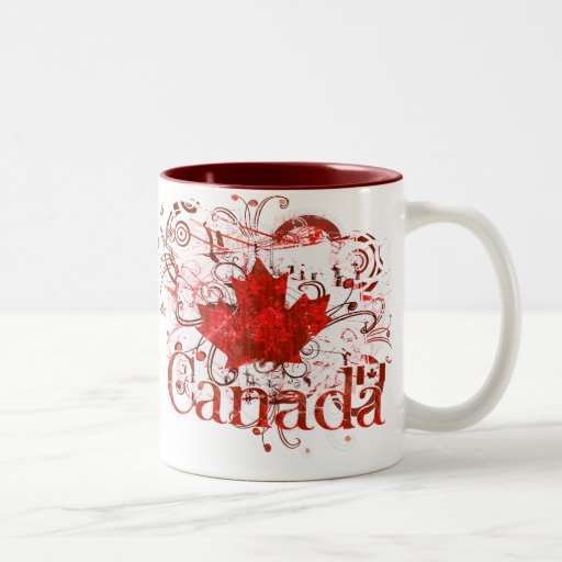 Canada Day Grungy Urban Mug