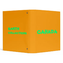 CANADA EARTH COLLECTIONS BINDER