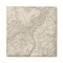 Canada East Lower Refrigerator Magnets