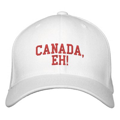 Canada, Eh! Embroidered Hat