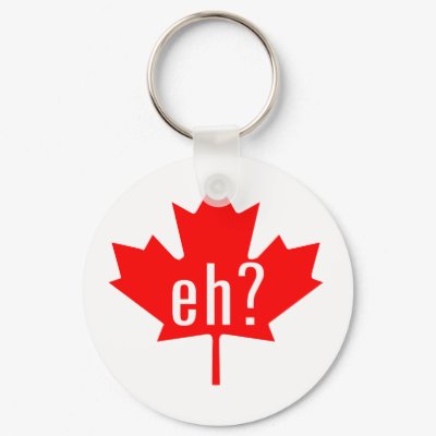 Canada Eh? Keychain by The_Shirt_Ranch