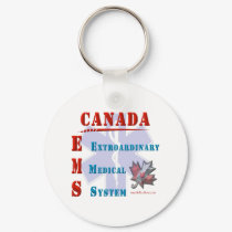 Canada EMS Key Chain keychains by RealSlogans Canada EMS Key Chain keychains