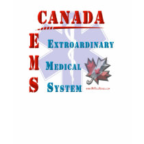 Canada EMS Kids Shirt by RealSlogans Canada EMS Kids Shirt