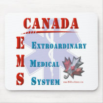 Canada EMS Mouse Pad mousepads by RealSlogans Canada EMS Mouse Pad mousepads
