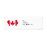 CANADA FLAG Address Labels