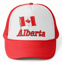 Canada Flag - Alberta hats by CanadianGear Canada Flag - Alberta hats