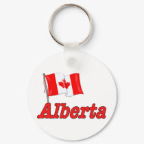 Canada Flag - Alberta keychains by CanadianGear Canada Flag - Alberta keychains