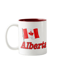 Canada Flag - Alberta mugs by CanadianGear Canada Flag - Alberta mugs