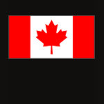 Canada Flag Map Spaghetti Top