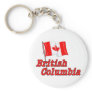 Canada Flag - British Columbia Key Chains
