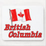 Canada Flag - British Columbia Mouse Pad
