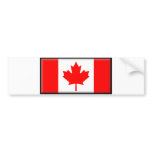 Canada Flag Bumper Sticker