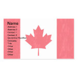 CANADA FLAG Business Cards