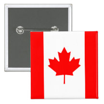 Canada Flag Button