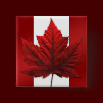 Canada Flag Button Canada Souvenirs & Canada Gifts buttons