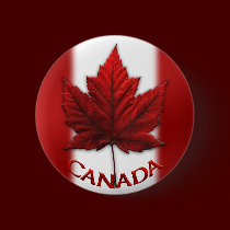 Canada Flag Button Canada Souvenirs & Canada Gifts buttons