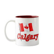 Canada Flag - Calgary Mug