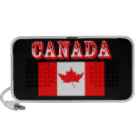 Canada Flag Custom Portable Speakers