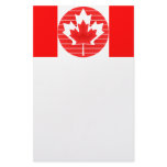 Canada Flag Design Customized Stationery