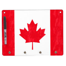 CANADA FLAG Dry Erase Board