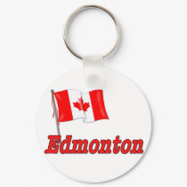Canada Flag - Edmonton keychains by CanadianGear Canada Flag - Edmonton keychains