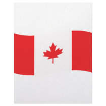 canada flag icon letterhead
