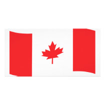 canada flag icon photo cards