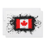 Canada Flag Invitation