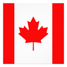 Canada Flag Invitation