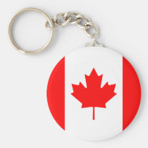 Canada Flag Keychain