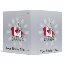 Canada Flag Map 2.0 Binder