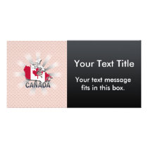 Canada Flag Map 2.0 Photo Greeting Card
