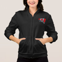 Canada Flag & Motorcycle Patriotic Jacket t-shirts