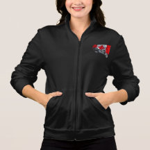 Canada Flag & Motorcycle Patriotic Jacket