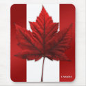 Canada Flag Mousepad Canada Maple Leaf Mousepad by artist_kim_hunter Canada Flag Mousepad Canada Maple Leaf Mousepad