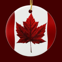 Canada Flag Ornament Souvenirs & Canada Gifts ornaments
