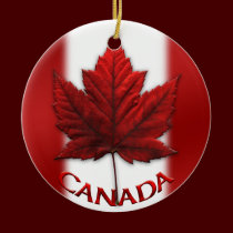 Canada Flag Ornament Souvenirs & Canada Gifts ornaments