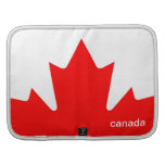 Canada flag folio planners